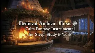 Relaxing Ambient Medieval Music 🙏 1 Hour Calm Fantasy Instrumental for Sleep & Study