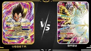 Вегета против Бэби, раунд 2: Dragon Ball Super Masters, сет 29, местные турниры.