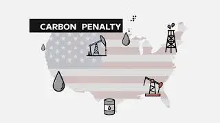 Carbon penalty research explained by animated infographics