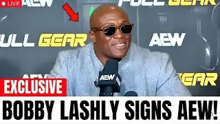 5 MINUTES AGO: Bobby Lashley OFFICIALLY Quits The WWE To Join The AEW!