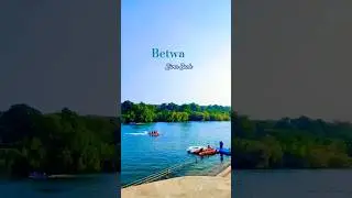 Best place for river rafting 🚣 in MP🤩 #orchha #betwariver #rafting  #madhyapradesh #ytshorts #india