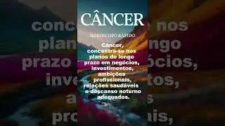 ♋ C&Acirc;NCER Hor&oacute;scopo Di&aacute;rio: Amor, Dinheiro e Sa&uacute;de para o seu Signos 🔮 (21/03/24) #zodiac #cancer