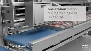 DSI Dantech Horizontal Plate Freezers - Animation