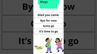 STOP SAYING &ldquo;GOODBYE&rdquo; Smart ways to say goodbye #upsc #shorts #youtubeshorts #spokenenglish #pc