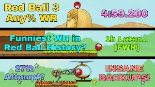 [FWR] Red Ball 3 Any% Speedrun in 4:59.200