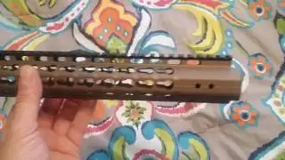 Burnt bronze ar15. First build ever. Part one.