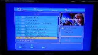 Xoro 9000+ Combo Receiver - Using the Media Player