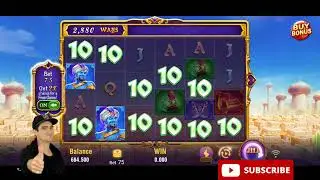 Magic Lamp Jili game Mega win 🎰#jili #jiligames #slot 