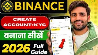 Binance Account Kaise Banaye 2026 Full Step by step guide in Hindi/Urdu || Binance account create
