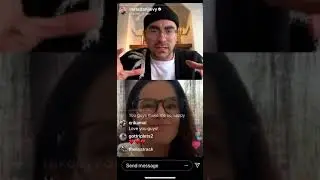 Dan Levy and Emily Hampshire Instagram Live 4/5/20