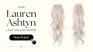 Hope Light Volume Topper | The Lauren Ashtyn Collection