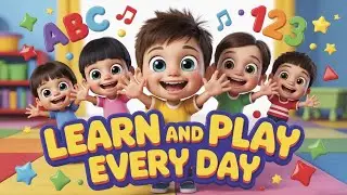 ABC 123 #learning Song 🎶 | Fun #educational  #rhymes for Kids