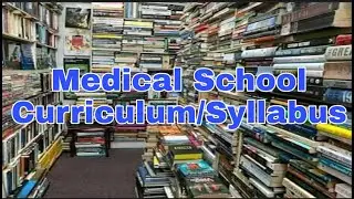 Medical School Curriculum/Syllabus. What it Take to Become a Doctor.
