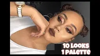 10 Looks 1 Palette - Morphe x Jaclyn Hill Palette | Makeup Tutorial