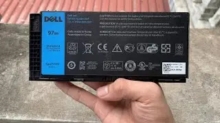 Bung cục pin laptop Dell 97Wh gi&aacute; si&ecirc;u rẻ để lấy Cell pin nhưng c&aacute;i kết th&igrave;...