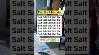Find the Mistake #brainteaser #search #find #puzzle