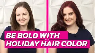 Be Bold With Your Holiday Hair With Satin Hair Color!