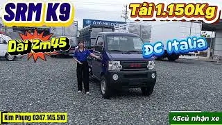 SRM K9 tải 1T150Kg th&ugrave;ng d&agrave;i 2m45