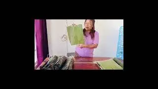 The most ideal leaf to wrap fermented soya is wild Banana leaf.#nagaland #business #