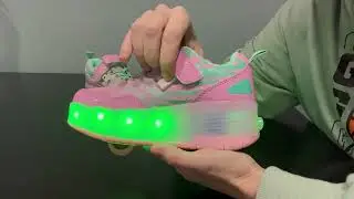 Roller Skate Shoes for Kids with Light Up Bottoms