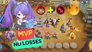 🔥 UNDEFEATED FIRE MATCH 🔥 | Magic Chess Ranked (MVP Win)