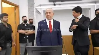 Israeli PM Netanyahu arrives in court to continue his testimony in ongoing corruption trial