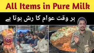 Pure Milk Items in High Demand | Heavy Public Rush || Karachi Lovers