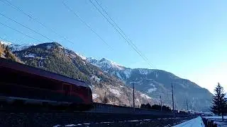 20251229 14:46 Dorfgastein(Sbg): IC #railjet #tauernbahn #obb #austria