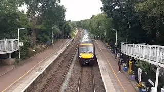 Class 170 (170109) arrives at Hinckley from Leicester 22/07/2025