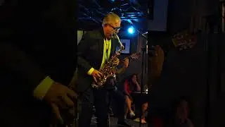 Antigua Artist Joe Morales Wails on the ProOne Saxophone During His Show in Austin, Texas #antigua