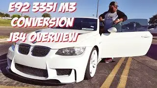 Переделка BMW 335i M3 E92 | Модернизированные гибридные турбины MMP Stage 3 | Обзор настройки JB4