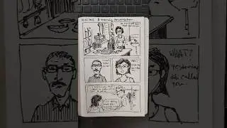 A morning Conversation #shorts #shortvideo #short #sketch #sketchbook #comics #art #artwork #life