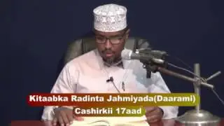 Kitaabka Radinta Jahmiyada (Daarami) D 17aad Sh Xassaan
