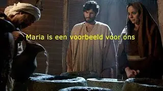 De moeder van Jezus, Maria is een voorbeeld voor ons christenen