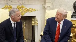 Президент США Дональд Трамп и премьер Канады Марк Карни встретились в Белом доме