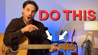 How To Change Chords Smoothly -  Guitar For Beginners