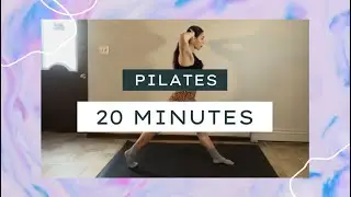 20 MIN PILATES LOWER BODY SCULPT | Lean Legs & Glutes (No Equipment)