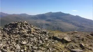 The nantlle ridge, Snowdonia National Park. Circular from Rhydd Ddu.