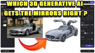 Mercedes SLS Case Study Vizcom vs Rodin vs Tripo &ndash; Which AI Gets the Mirrors Right?