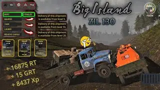 Aktifkan Reduced Transmission & Drift Lock, Zil 130 Level 3 Ke Ujung Big Island - RTHD Gameplay
