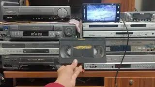 SONY studio VHS VCR made ine Japan Sony Studio VCR can record and capture 100% VHS VCR📼