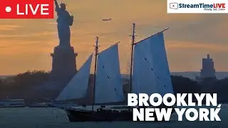 LIVE CAMERA: New York City Harbor, Brooklyn, New York | StreamTime LIVE