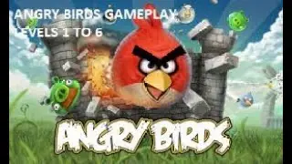 ANGRYBIRDSFLOCK2011 PLAYS - Angry Birds Levels 1-6