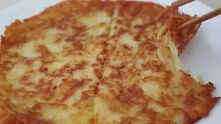 Cheesy potato pancake Recipe  | No Oven, NO Yeast cheese pizza recipe | EASY COOKING