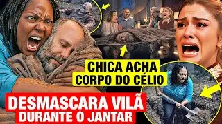TRÊS GRAÇAS: QUINTA 05/02 - ARMINDA É CASTIGADA EM MEIO A JANTAR - RESUMO DA NOVELA TRÊS GRAÇAS