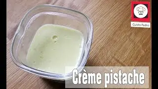 Recette thermomix cr&egrave;me dessert pistache facon danette