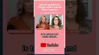 Attract and Retain Clients with Content That Connects | Lesli Bitel  #shorts