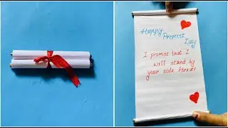 Valentines Day Crafts DIY /Valentine Week Cards /Promise Day Gift Ideas /Valentines Craft Ideas Easy