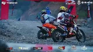 TR TIGER motorcycle equipment brand sponsors Yunnan Dongchuan mudslide off-road motorcycle rally