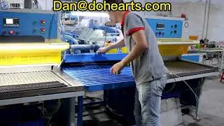 Low price soft rubber bar mat production combo line easy operation